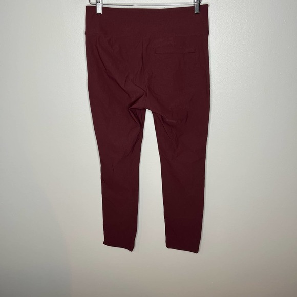 ATHLETA Wander Slim Ankle Pant 8 ( M Medium ) Antique Burgundy #486209 NEW - Picture 5 of 14